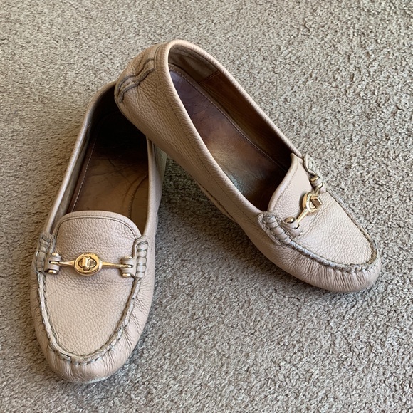 Coach Arlene loafers sz 9 woman’s beige blush - Picture 4 of 12